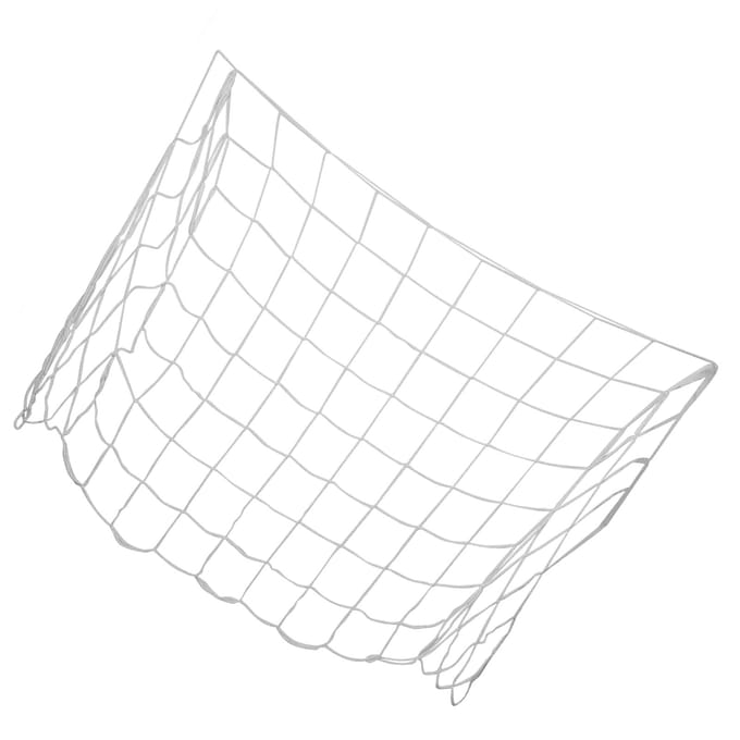 1.2x0.8m Voetbal Voetbaldoelnet Polypropyleen Vezel Sport Wedstrijd Trainingshulpmiddelen wit