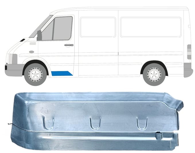 Reparatie voorste trap voor Volkswagen LT 1996-2005 / Links