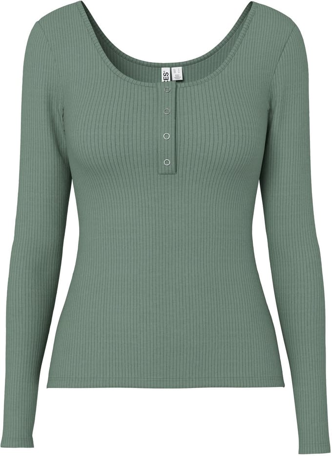 PIECES - PCKITTE LS TOP JRS NOOS BC - Dames - Blouses