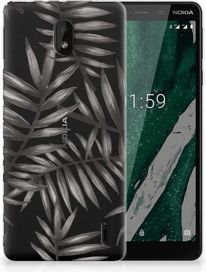 Nokia 1 Plus TPU Case Leaves Grey