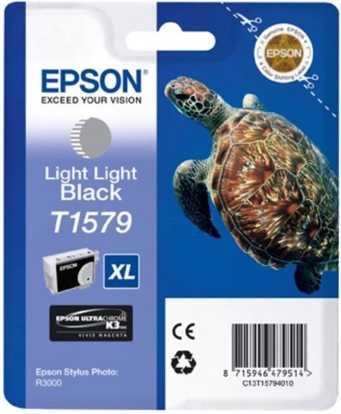 Epson T1579 - Inktcartridge / Licht Zwart