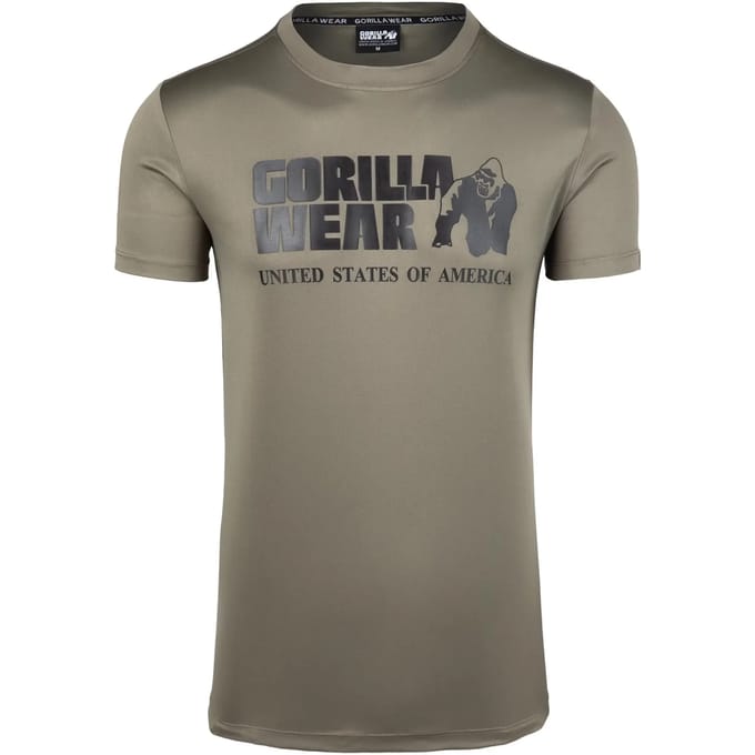 Gorilla Wear Classic Training T-shirt - Legergroen - S
