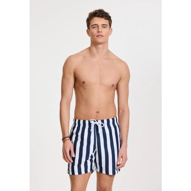 Shiwi Broad Stripe Zwemshort Heren