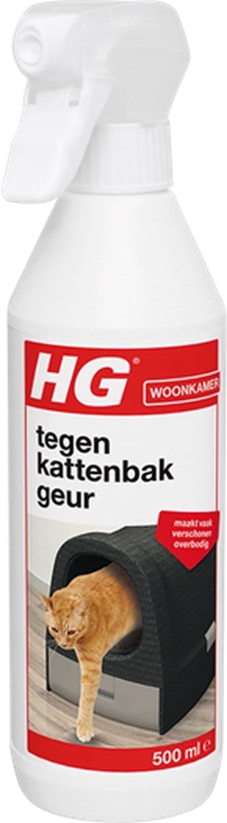 HG tegen kattenbakgeur | voorkomt een stinkende kattenbak | 2 Stuks !