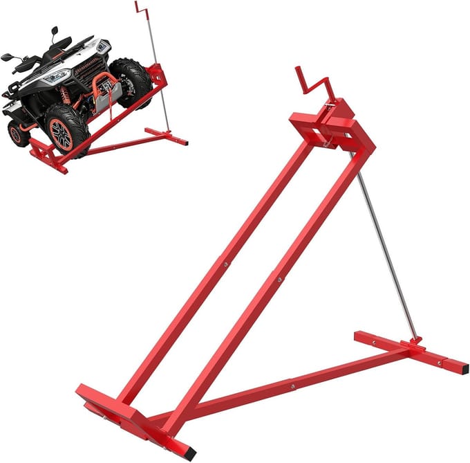 Gazontractor Heffer - Grasmaaier Krik - Onderhoudsmachine - Traploos Verstelbaar - 400 kg Capaciteit - Staal