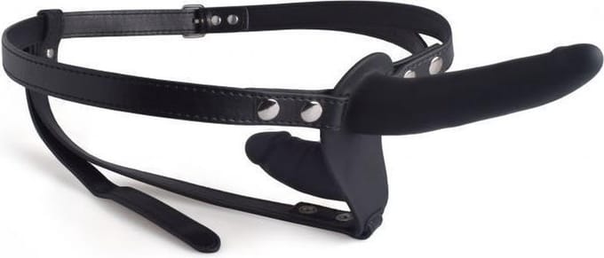 Strap-on met Realistische Dildo - Zwart