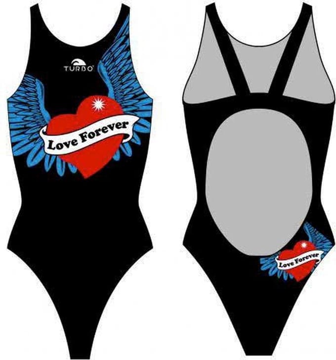 Turbo Love Forever Pro Resist Zwemkleding Zwart M Vrouw