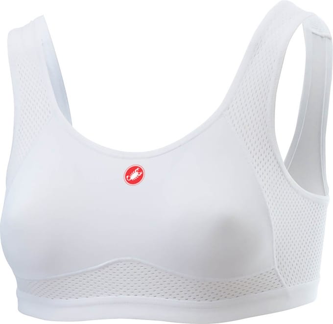 Castelli ROSSOO CORSA Sport Bh White - Vrouwen - maat M