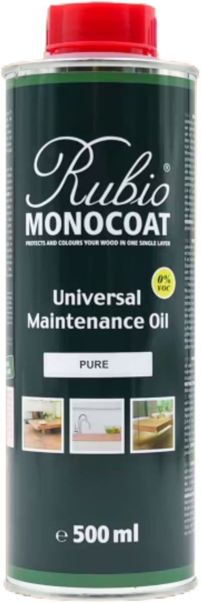 Rubio Monocoat - Universal Maintenance Oil - Pure - 500 ml