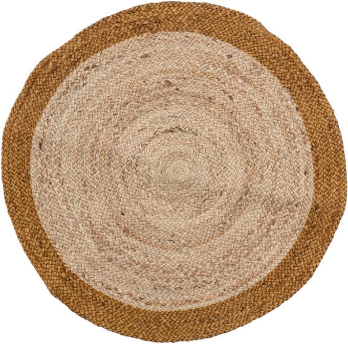 Bloomingville Birk vloerkleed - Ø90 cm