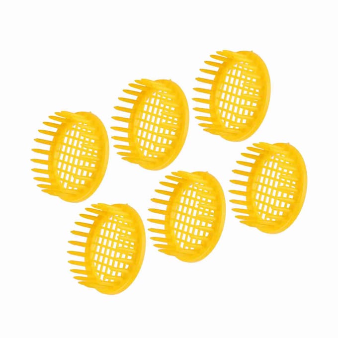 6 Stuks Koninginennesten Kweekbak Cel Bijenhouderij Apparatuur yellow