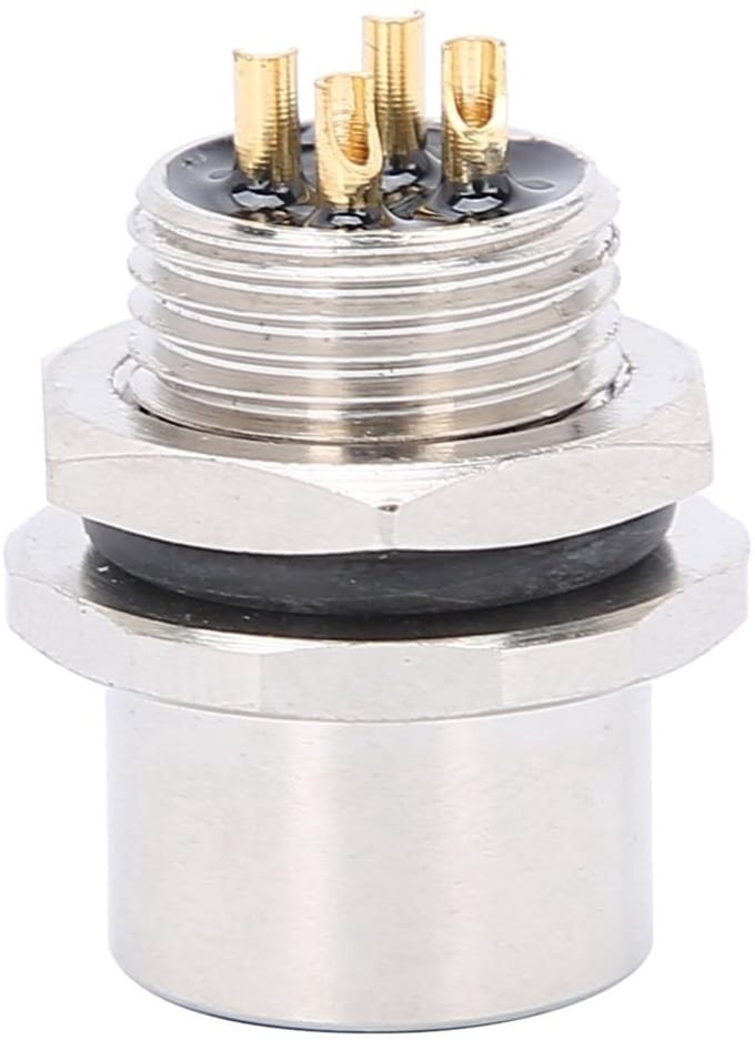 Allecto - Luchtvaartstekker - 4-Pins Connector - Waterdicht Ip67