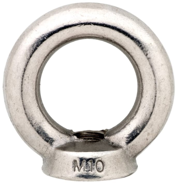 Ringmoer oogmoer RVS M12 – werklast 340 kg – 1 stuk