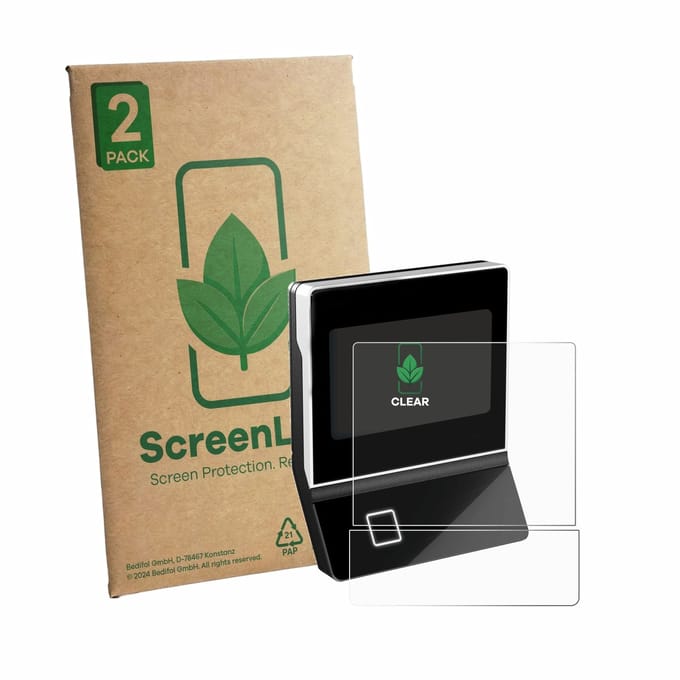 2 Stuks Screenprotector voor Dormakaba Terminal 96 00 - Hoogwaardige Beschermfolie transparant