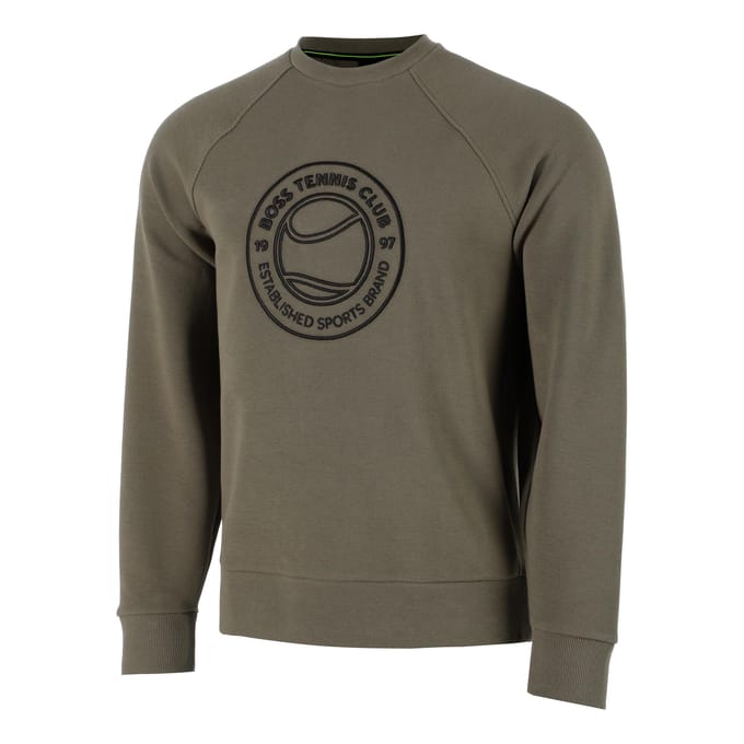 BOSS Salbo Sweatshirt Heren-kaki