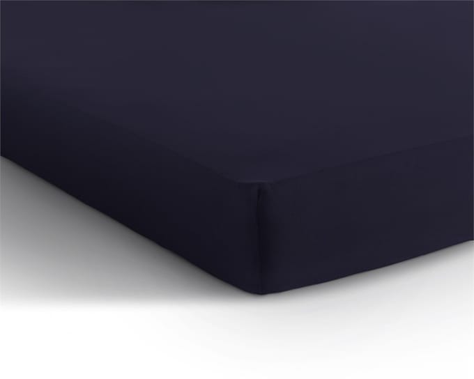 Dreamhouse Katoen Hoeslaken - 180x200 cm - Indigo Blauw - Lits-Jumeaux