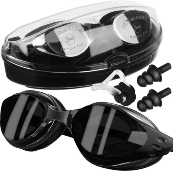 Trizand Comfortabele en Duurzame Zwembril met Accessoires
