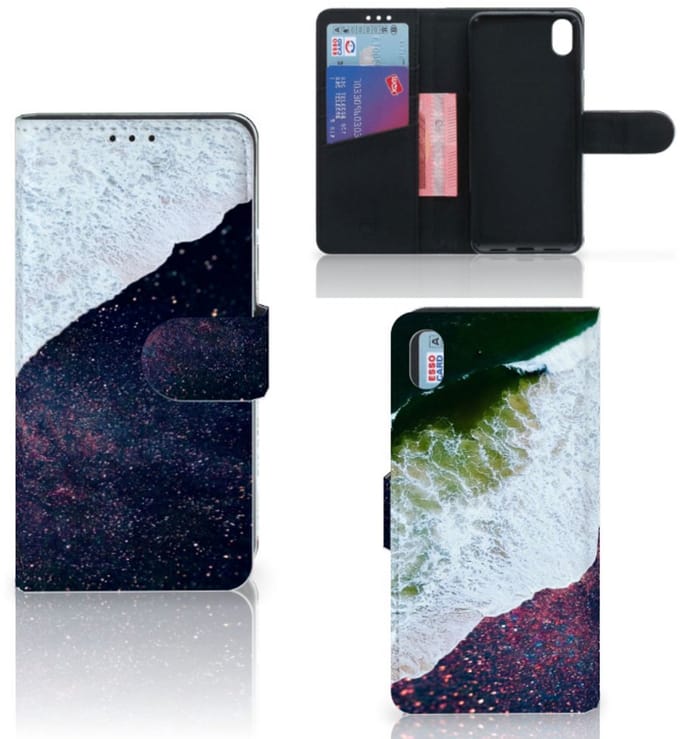 Xiaomi Redmi 7A Book Case Sea in Space
