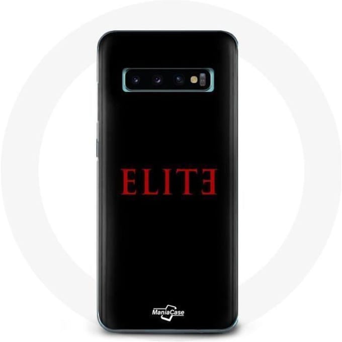 Case voor Samsung Galaxy S10 Elite Seizoen 5 Rood Logo Zwarte Achtergrond