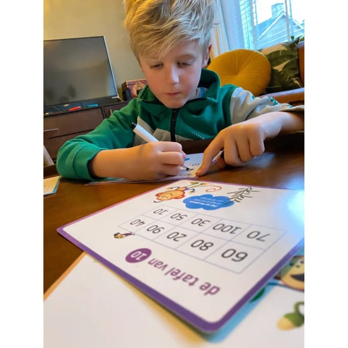 SemSom tafels oefenen & bewegen Educatieve boeken (spelletjes en raadsels)