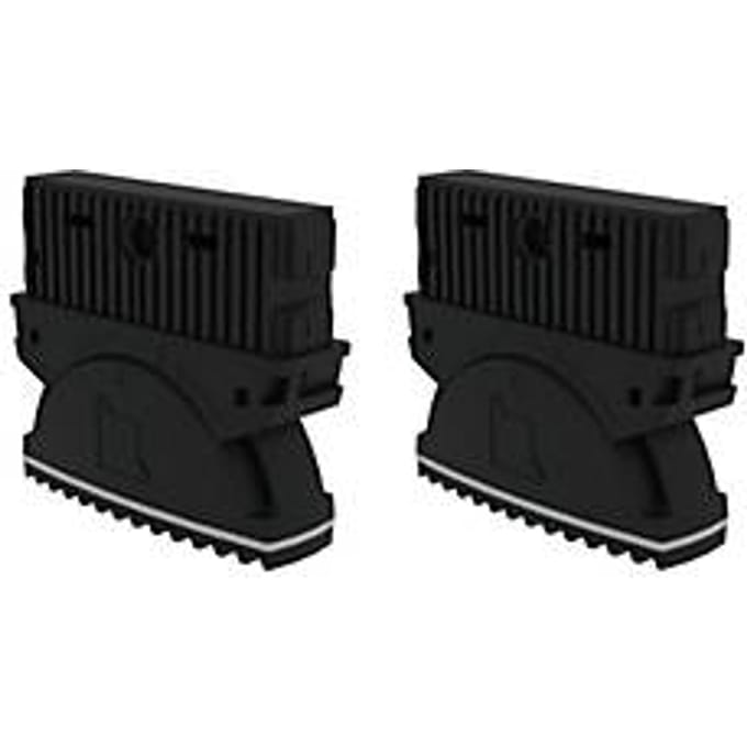 Munk ladderschoenen, set van 2, aluminium, antislip, hoge stabiliteit, duurzaam, vanaf 2019, 98 x 25 mm