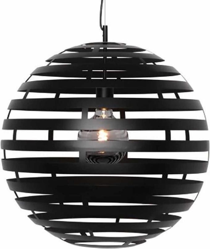 Nettuno Hanglamp bol d: 50 cm zwart - Modern - Freelight - 2 jaar garantie