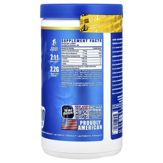 Vital Edition, Bcaaxs™, 400 Tabletten