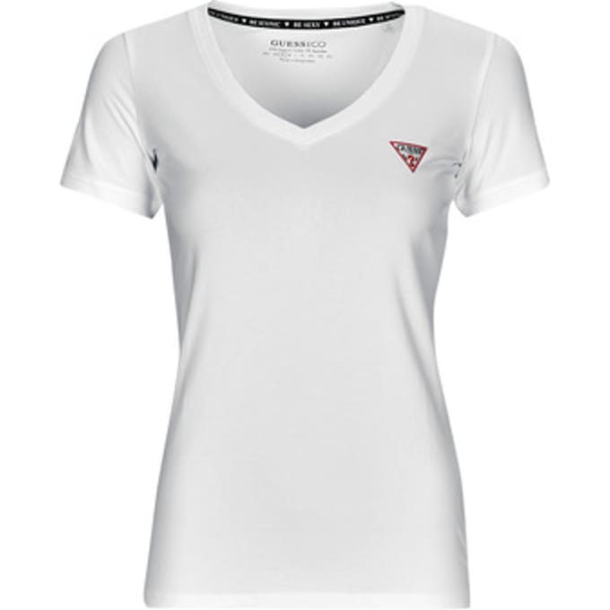 Guess  T-shirt Korte Mouw SS VN MINI TRIANGLE TEE
