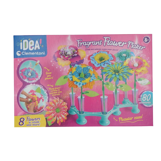 Clementoni iDea - Geurende bloemen maken - knutselspel - vanaf 7 jaar