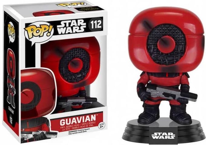 Funko - POP Star Wars: EP7 - Guavian - Funko