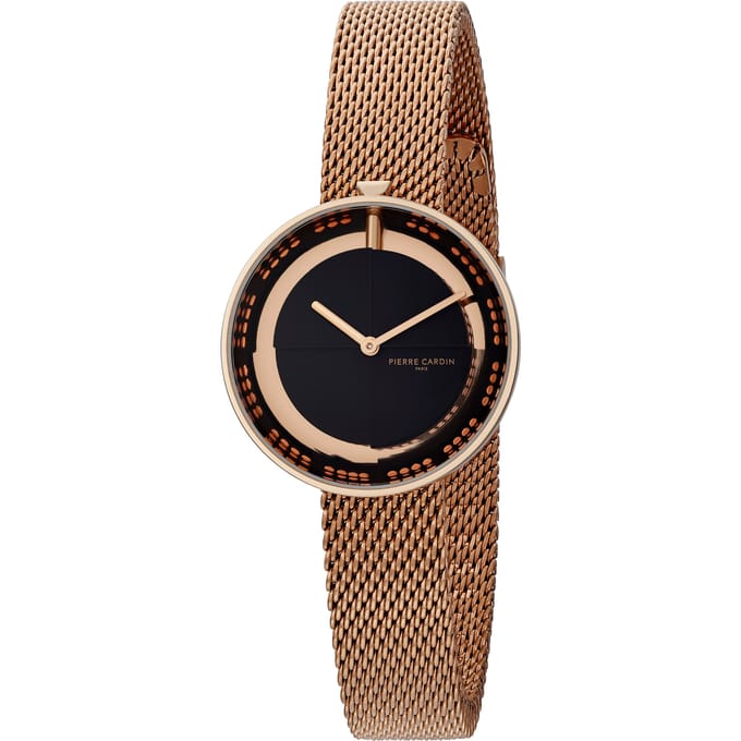 Pierre Cardin Marais CMA.0001 Horloge - Staal - Rosékleurig - Ø 32 mm