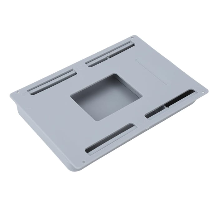 Onder het Bureau Lade Grijs Compact Multifunctioneel Plakbare Onder Tafel Lade Handvat Opbergruimte gray