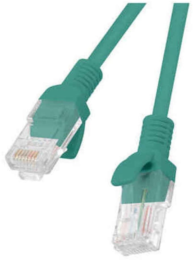 Lanberg Patchcord Utp Cat.5E 0,5M Groen Voor Het Aansluiten Van Computers En Routers