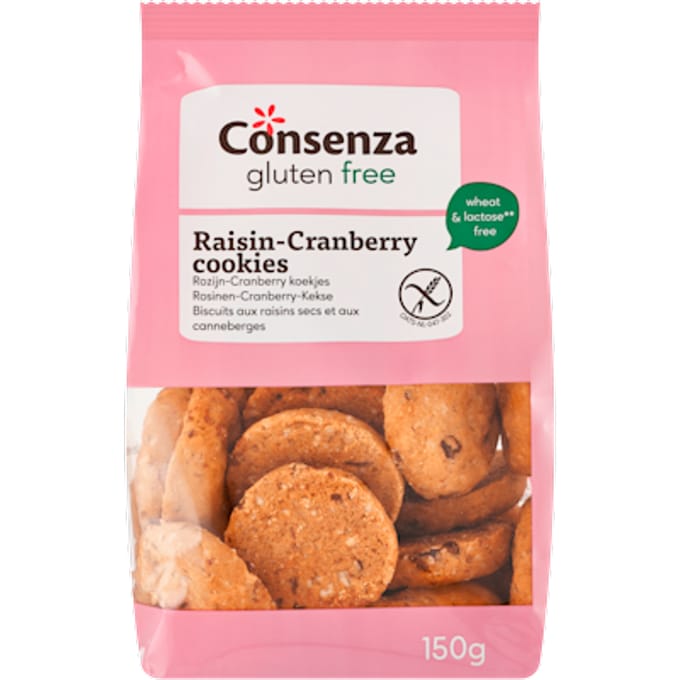 GV Rozijn-cranberry koekjes bio