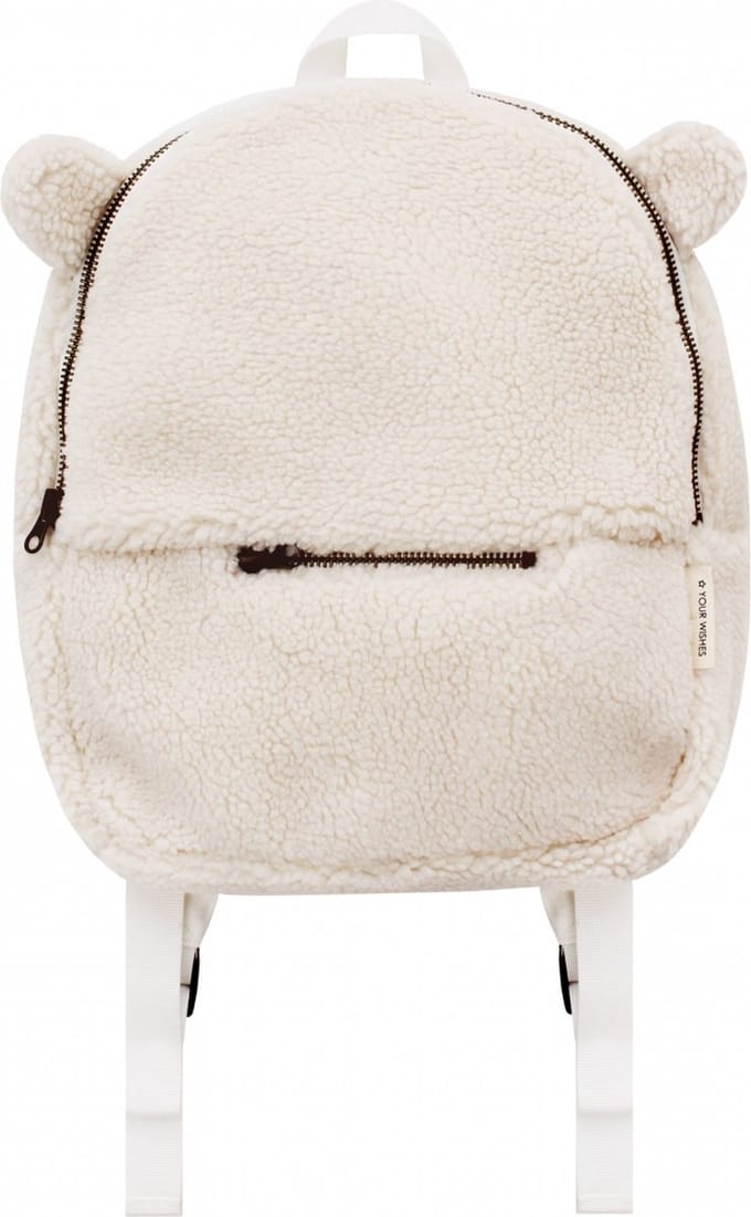 Your Wishes teddy rugzak Nori off-white