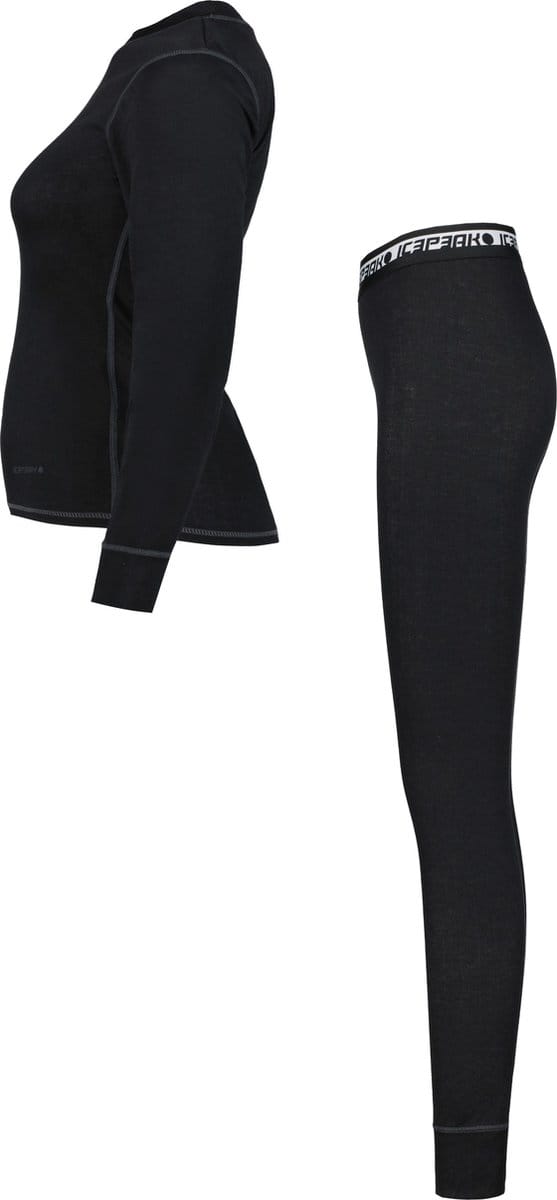 ICEPEAK IVEYE Vrouwen Thermoset ZWART