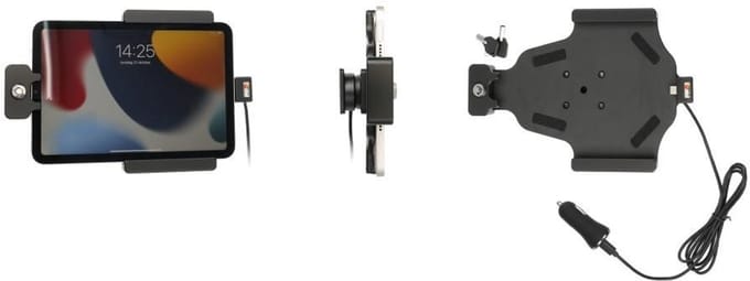houder/lader Apple iPad Mini 6 / 7 USB sig. plug LOCK-keys