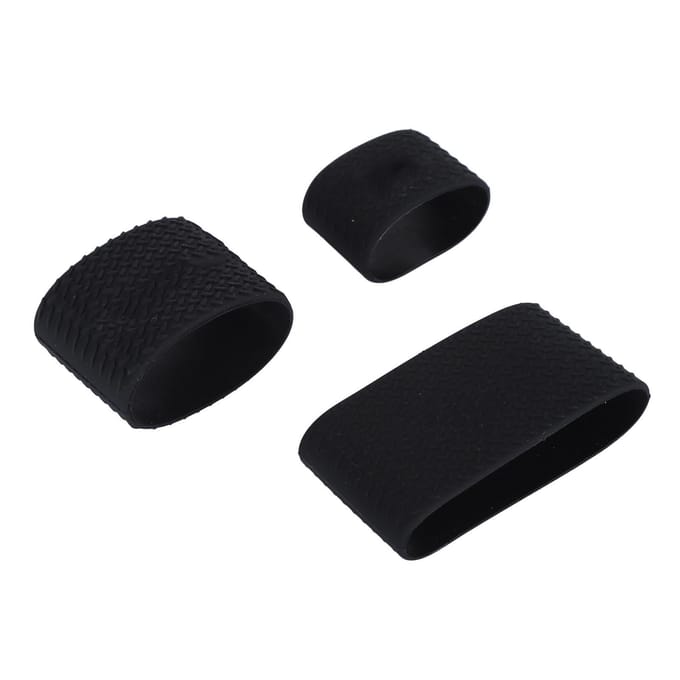 3 STUKS Clipper Grip Multifunctionele Siliconen Antislip Clipper Ring Mouw Kappersgereedschap voor black