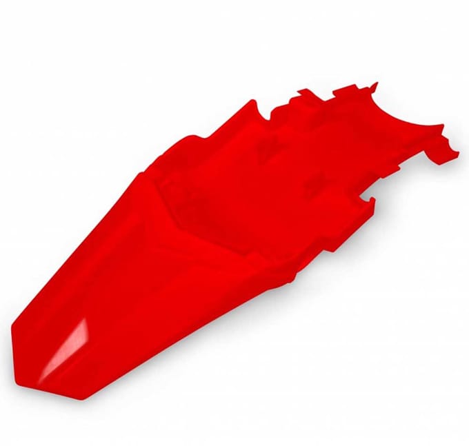 Ufo Ho04699-070 Achterspatbord Rood