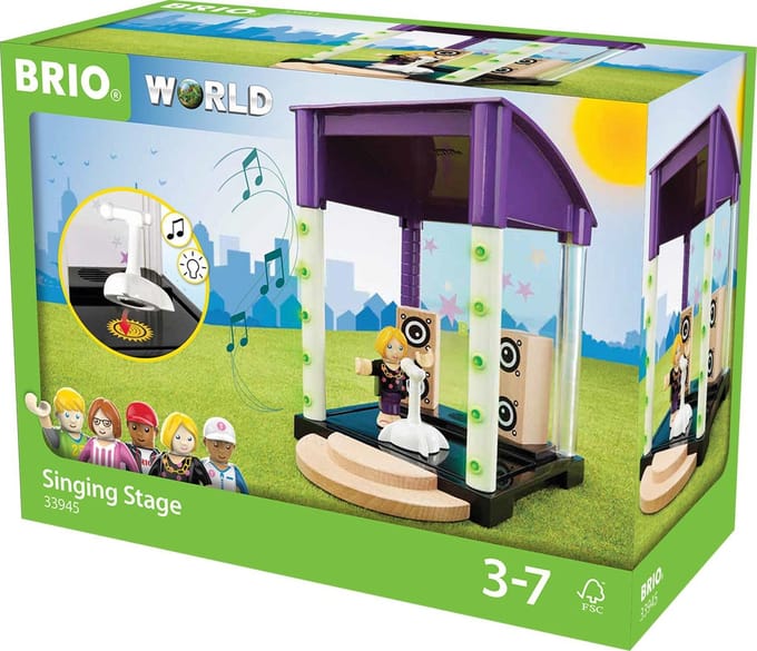 BRIO Podium met licht en geluidseffect - 33945