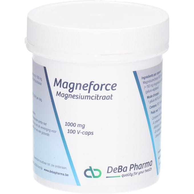Deba Pharma Magneforce 1000mg 100 Capsules