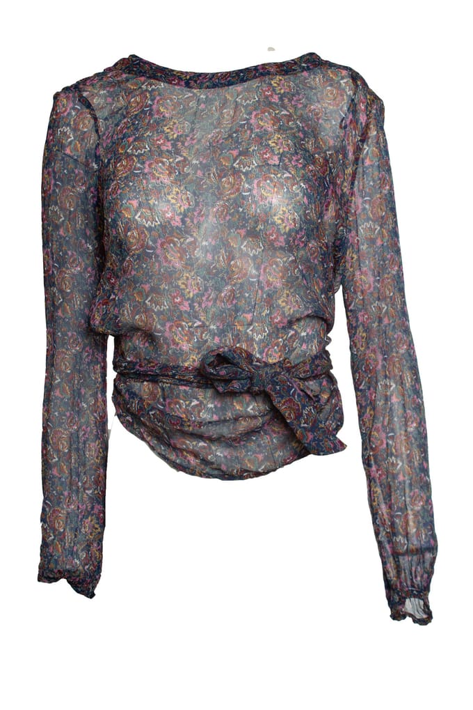 Ba&sh, Danny wikkelblouse met bloemenprint