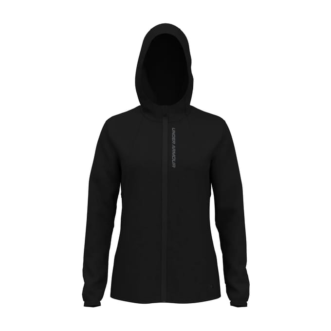 Under Armour Damen Windbreaker UA OutRun the Storm Jacke Black-M (US MD)