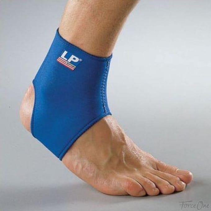 LP Enkelbrace Support 704 - Blauw - Maat XS