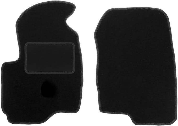 Voormatten zwart voor: Mitsubishi Colt VII hatchback (2004-2008)
