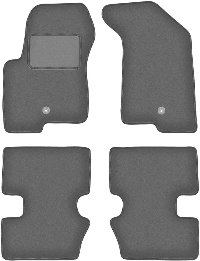 Grafiet automatten voor: Jeep Patriot off-road (2006-2016)