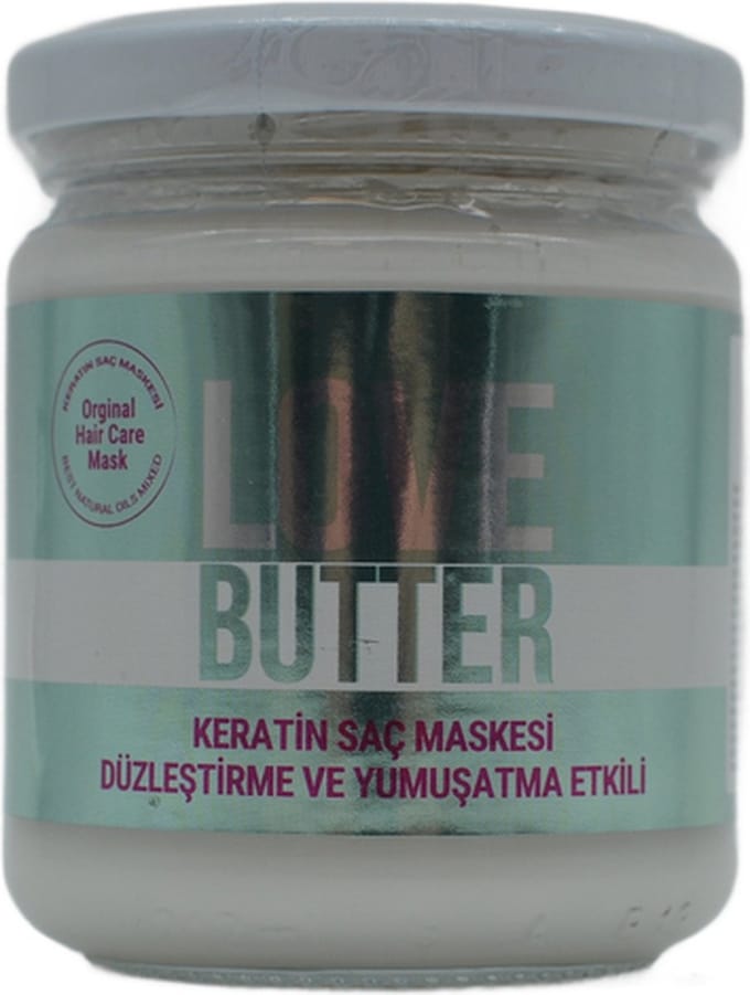 Love Butter Keratine Haarmasker 190 ml - Intensieve Voeding & Herstel
