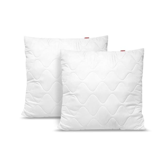 Kussen 80x80 cm anti-allergisch gewatteerd microvezel silicone