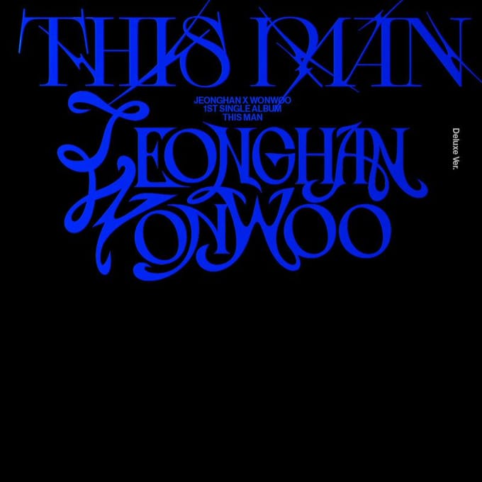 JEONGHAN X WONWOO (ZEVENTIEN) - 1e singlealbum 'THIS MAN' Deluxe Ver. 1PCS gray