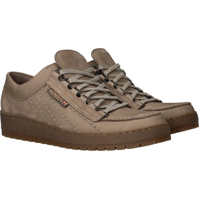 Mephisto Rainbow Veterschoenen - Heren - Beige - Maat:43½